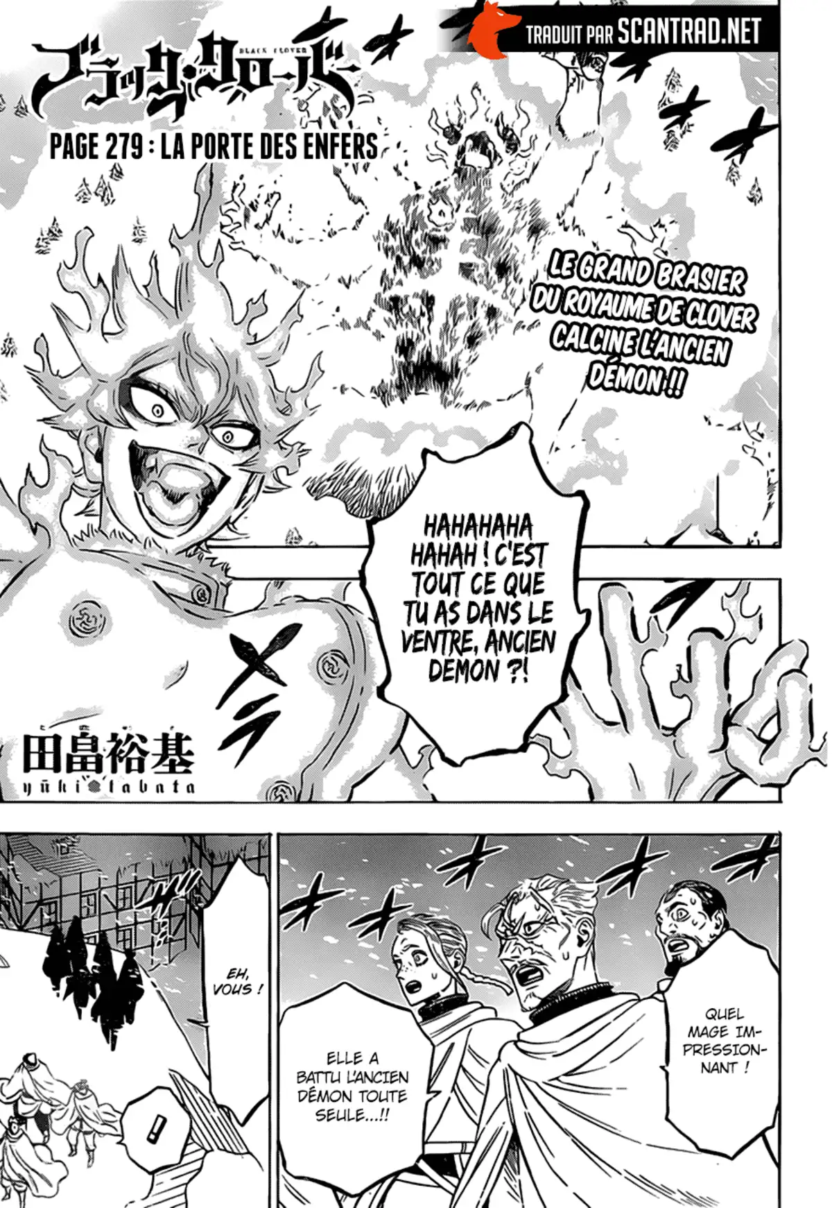 Black Clover Chapitre 279 page 1