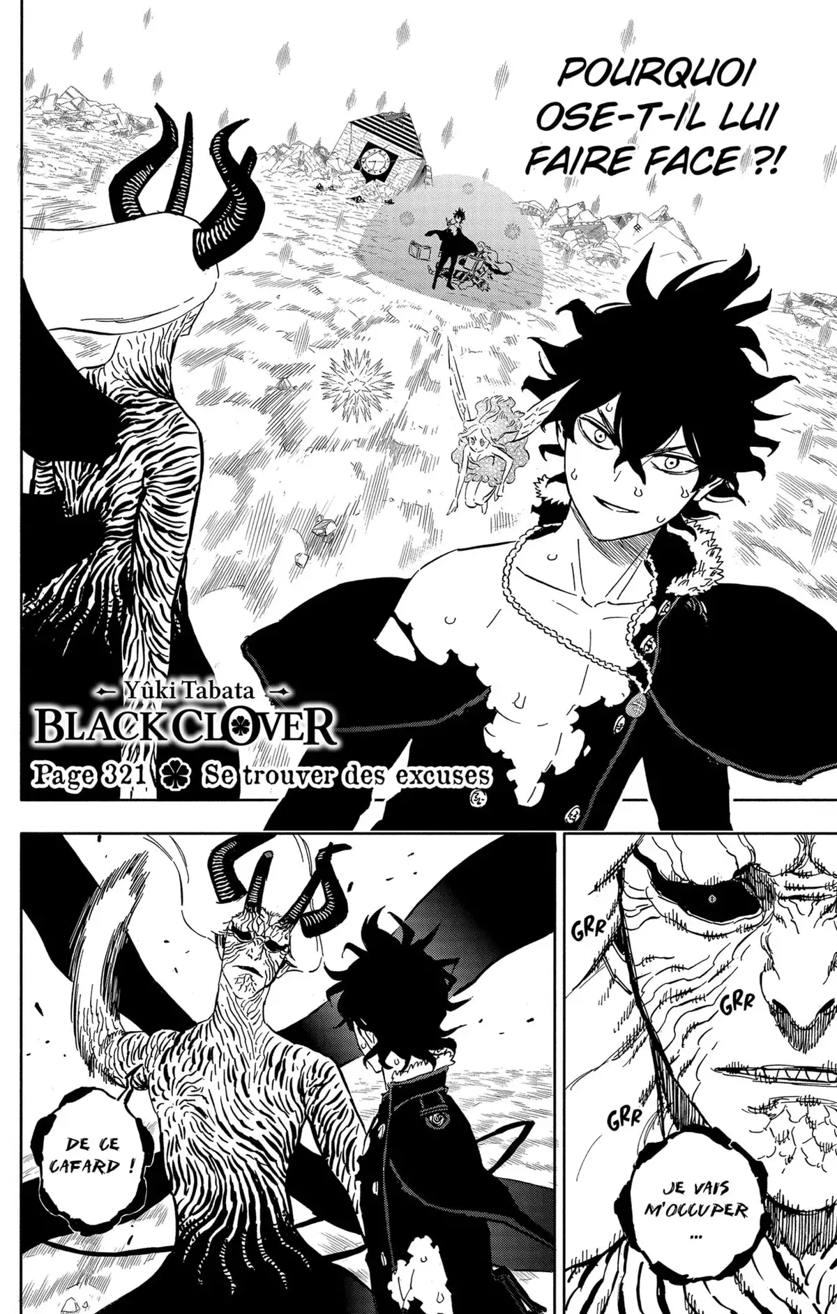 Black Clover Chapitre 321 page 2