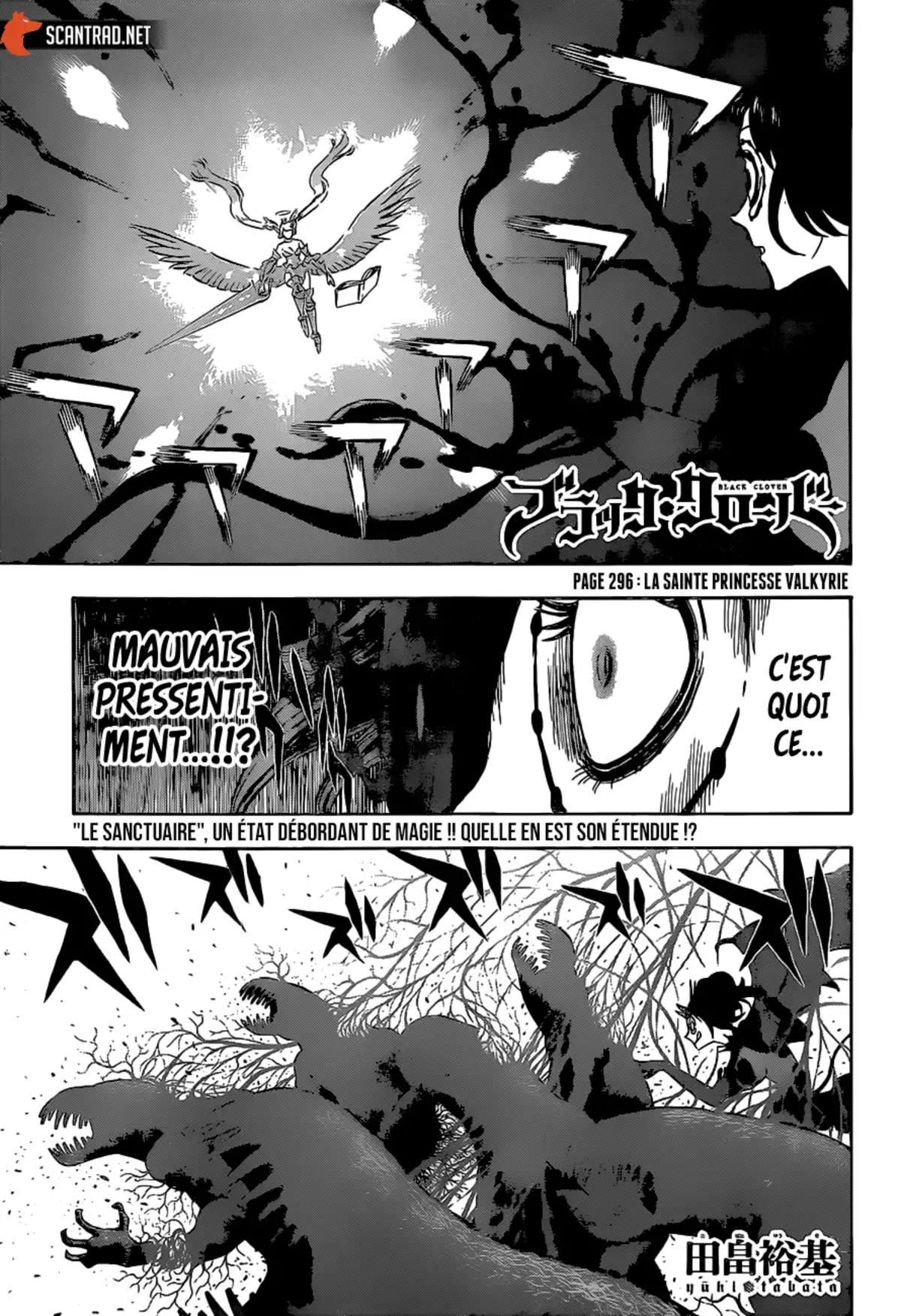 Black Clover Chapitre 296 page 1