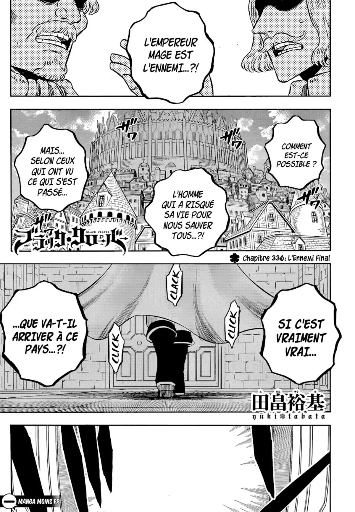 Black Clover Chapitre 336 page 1