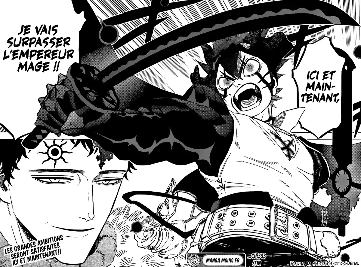 Black Clover Chapitre 333 page 14