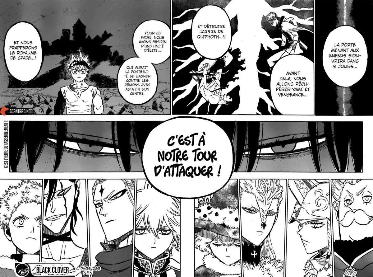 Black Clover Chapitre 263 page 14