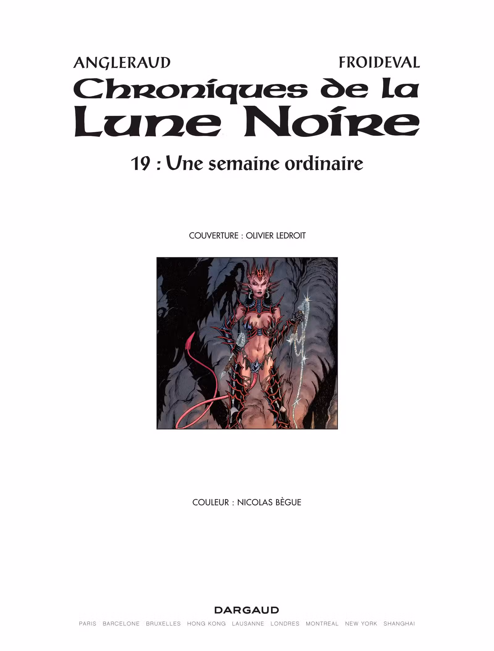Chroniques de la Lune Noire Volume 19 page 2