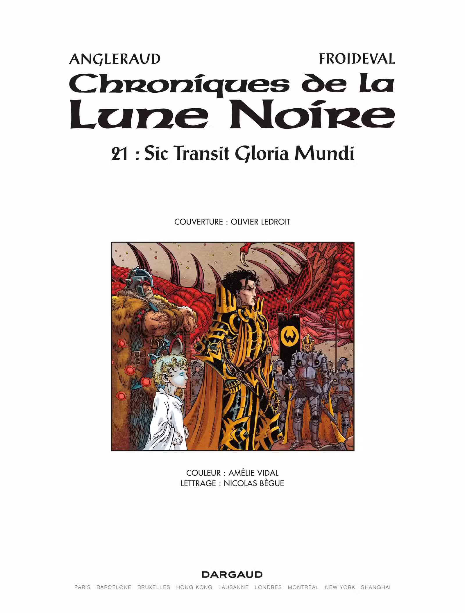 Chroniques de la Lune Noire Volume 21 page 2