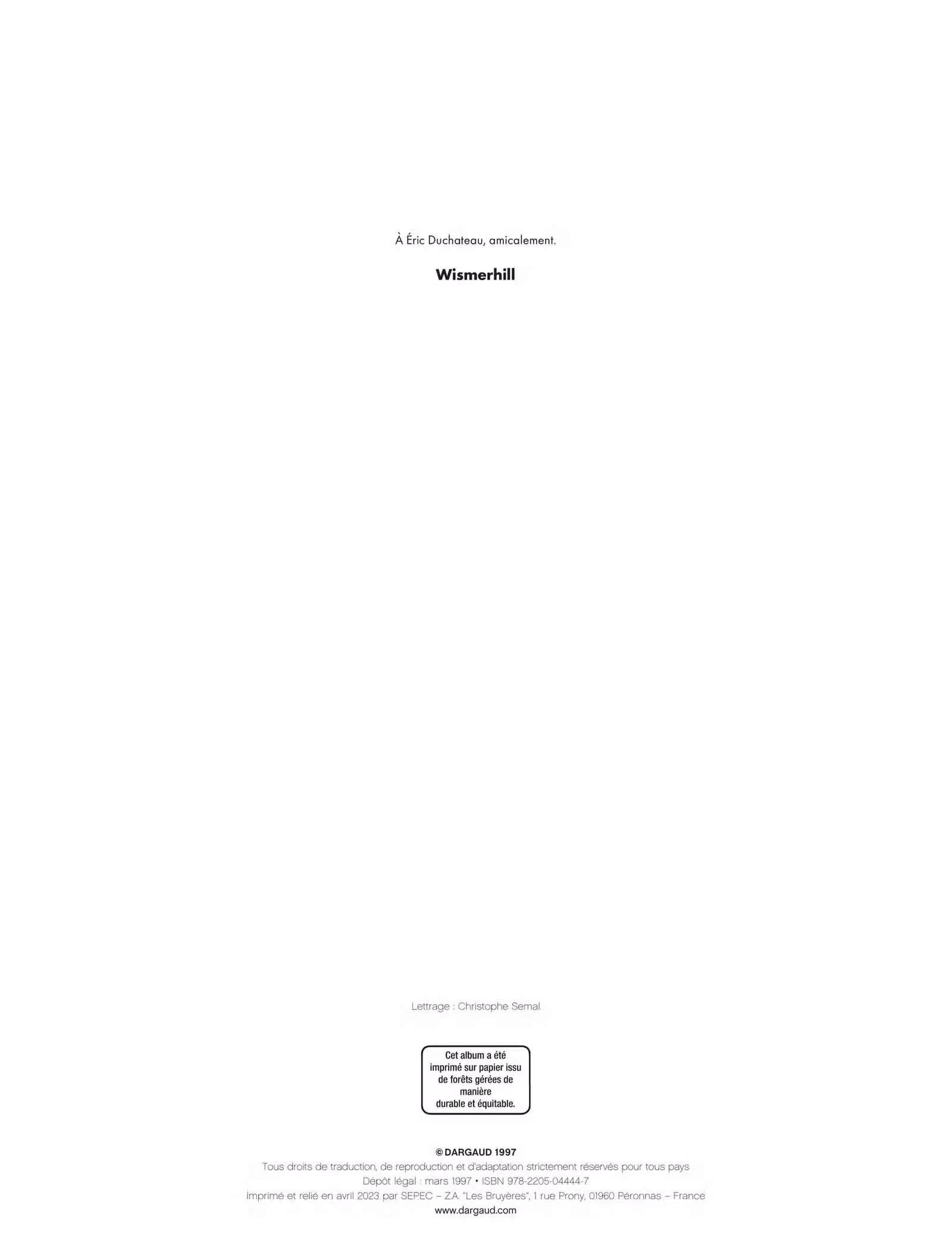Chroniques de la Lune Noire Volume 7 page 3