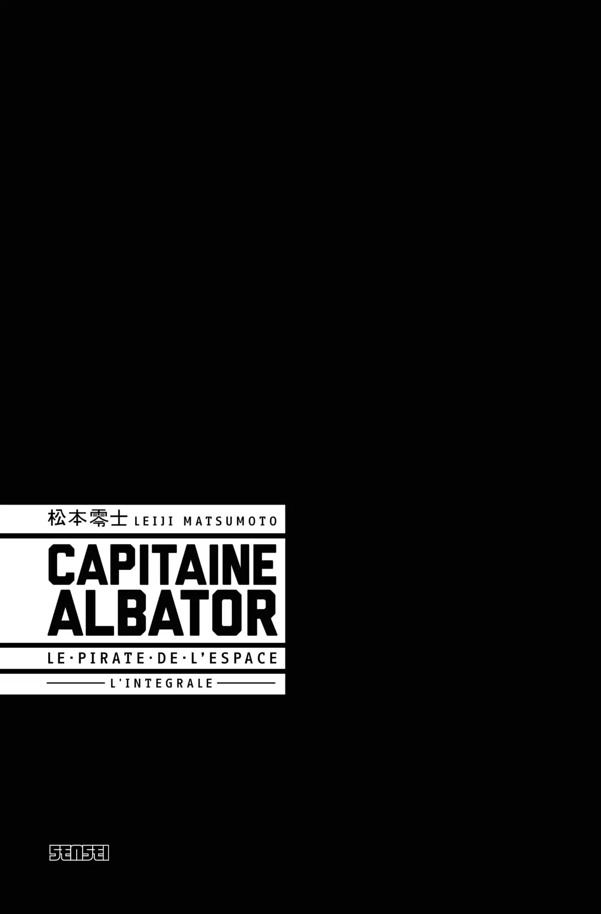 Capitaine Albator – Édition Intégrale Volume 1 page 4