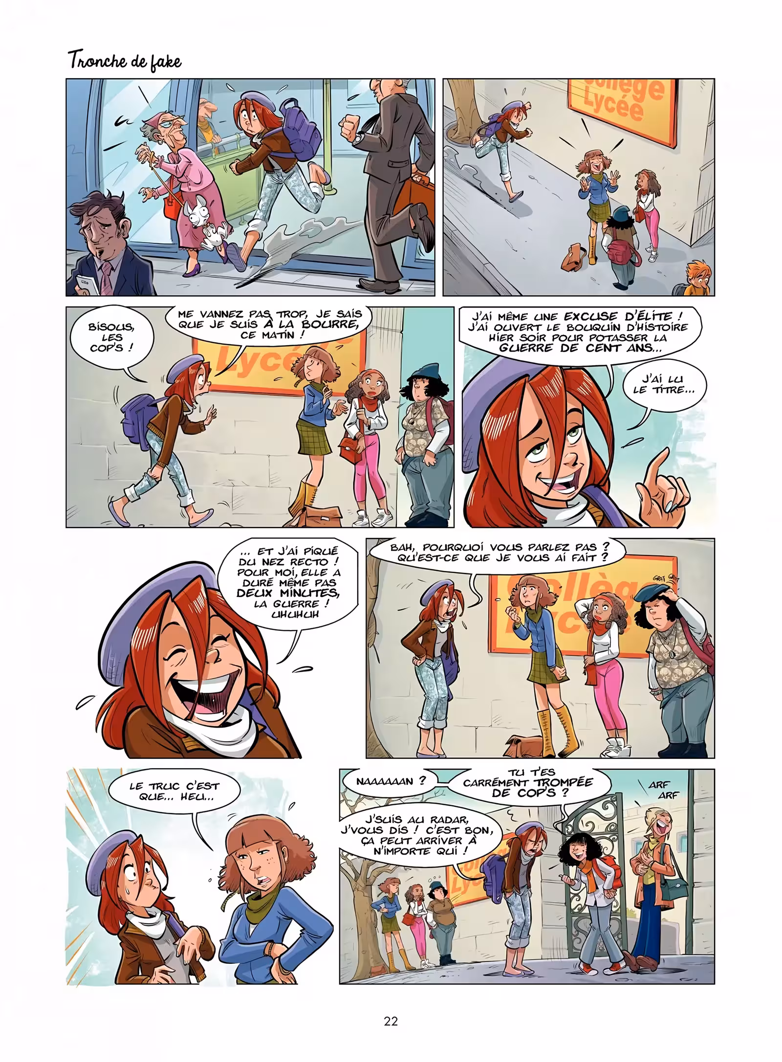 Mes Cop’s – La compil 100% délire Volume 1 page 23