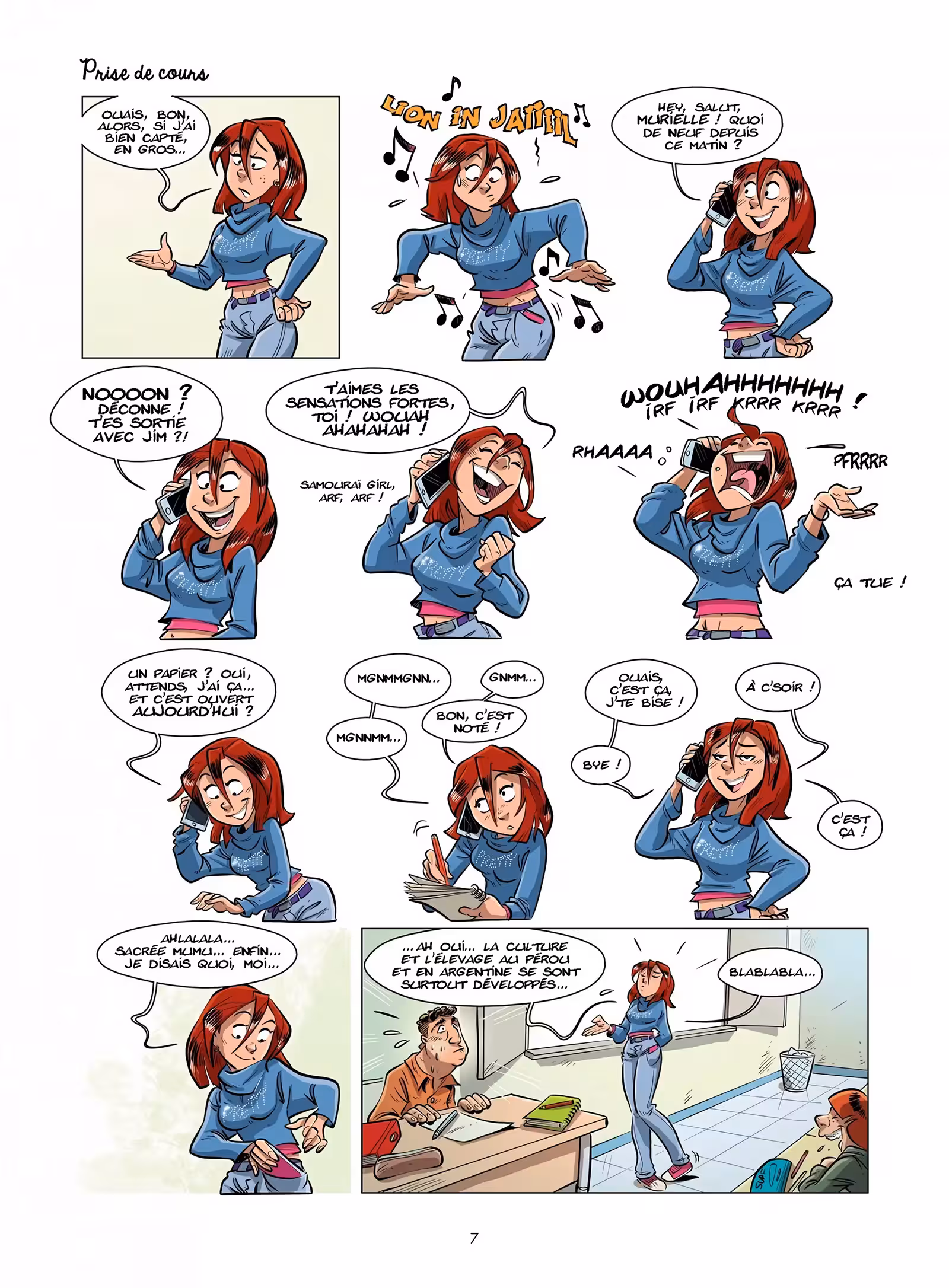 Mes Cop’s – La compil 100% délire Volume 1 page 8