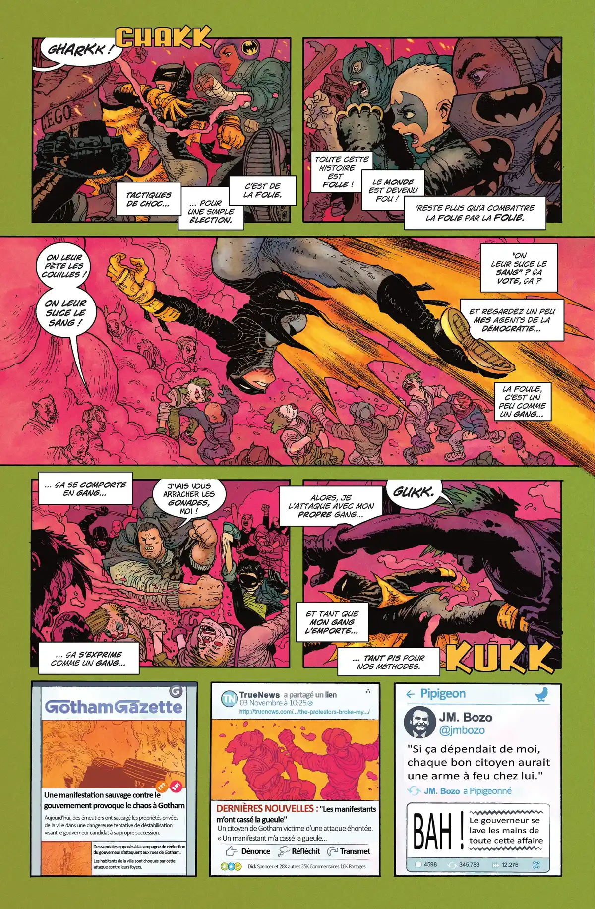 Batman : Dark Knight Returns – The Golden Child Volume 1 page 13