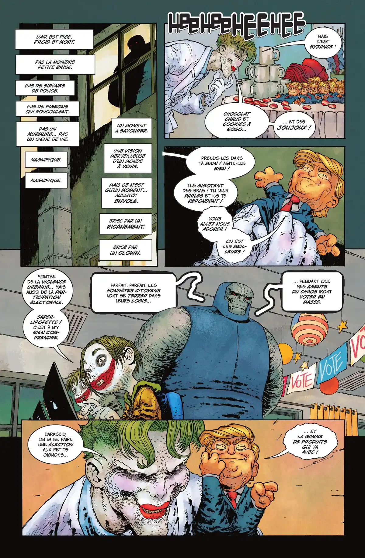 Batman : Dark Knight Returns – The Golden Child Volume 1 page 18