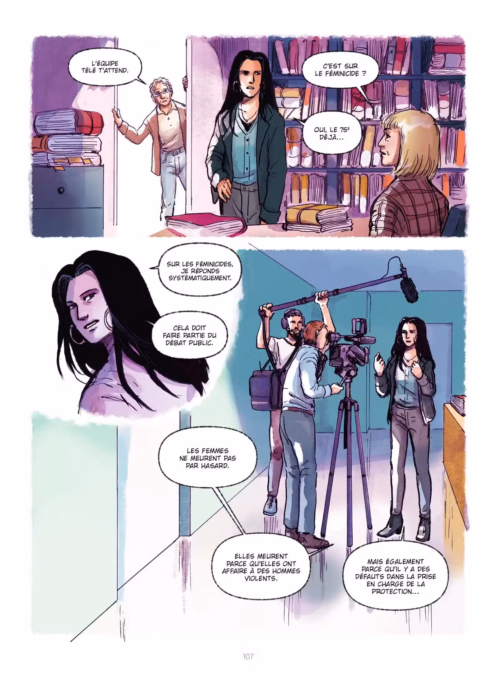 Les Femmes ne meurent pas par hasard Volume 1 page 105