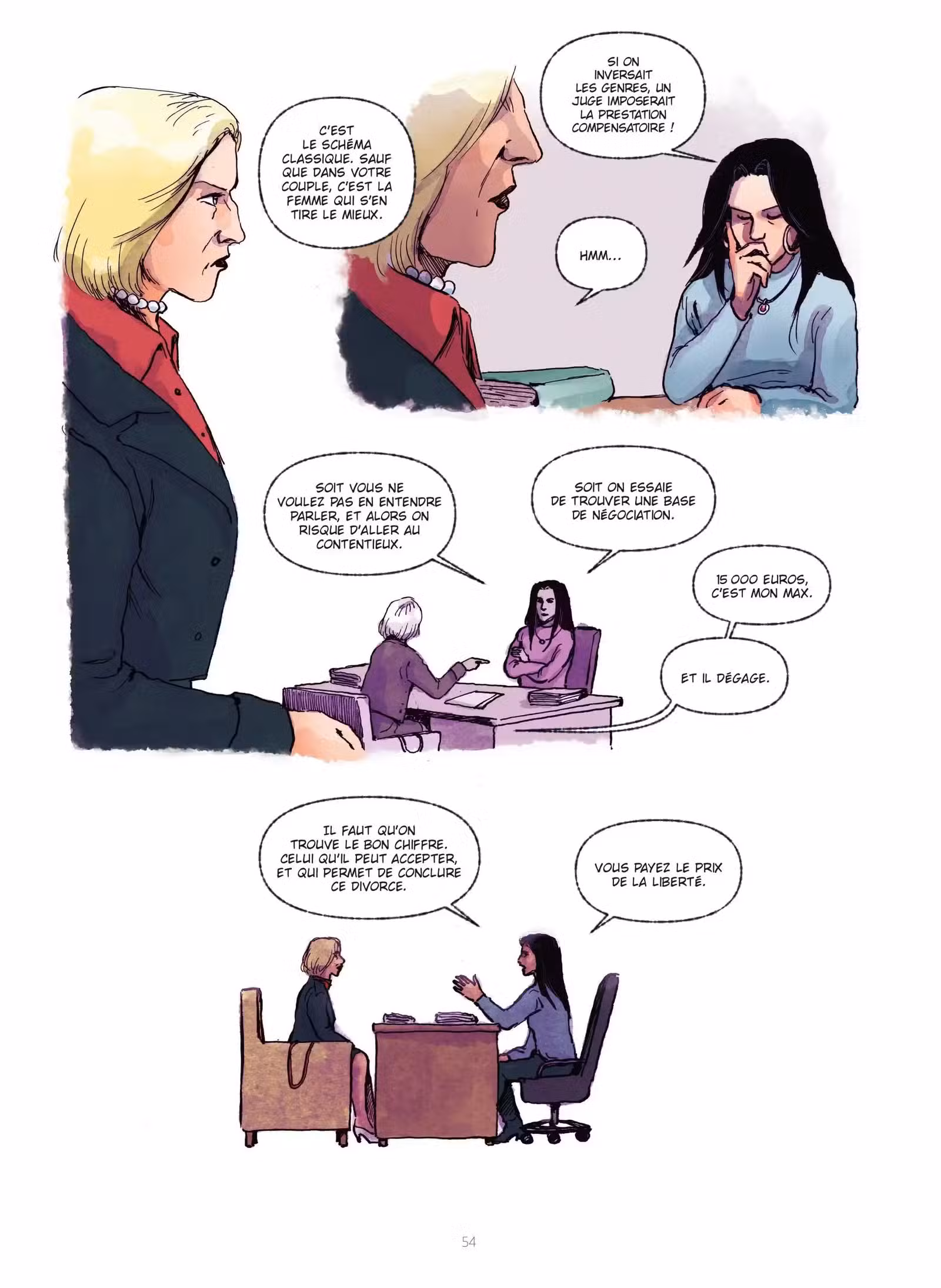 Les Femmes ne meurent pas par hasard Volume 1 page 52
