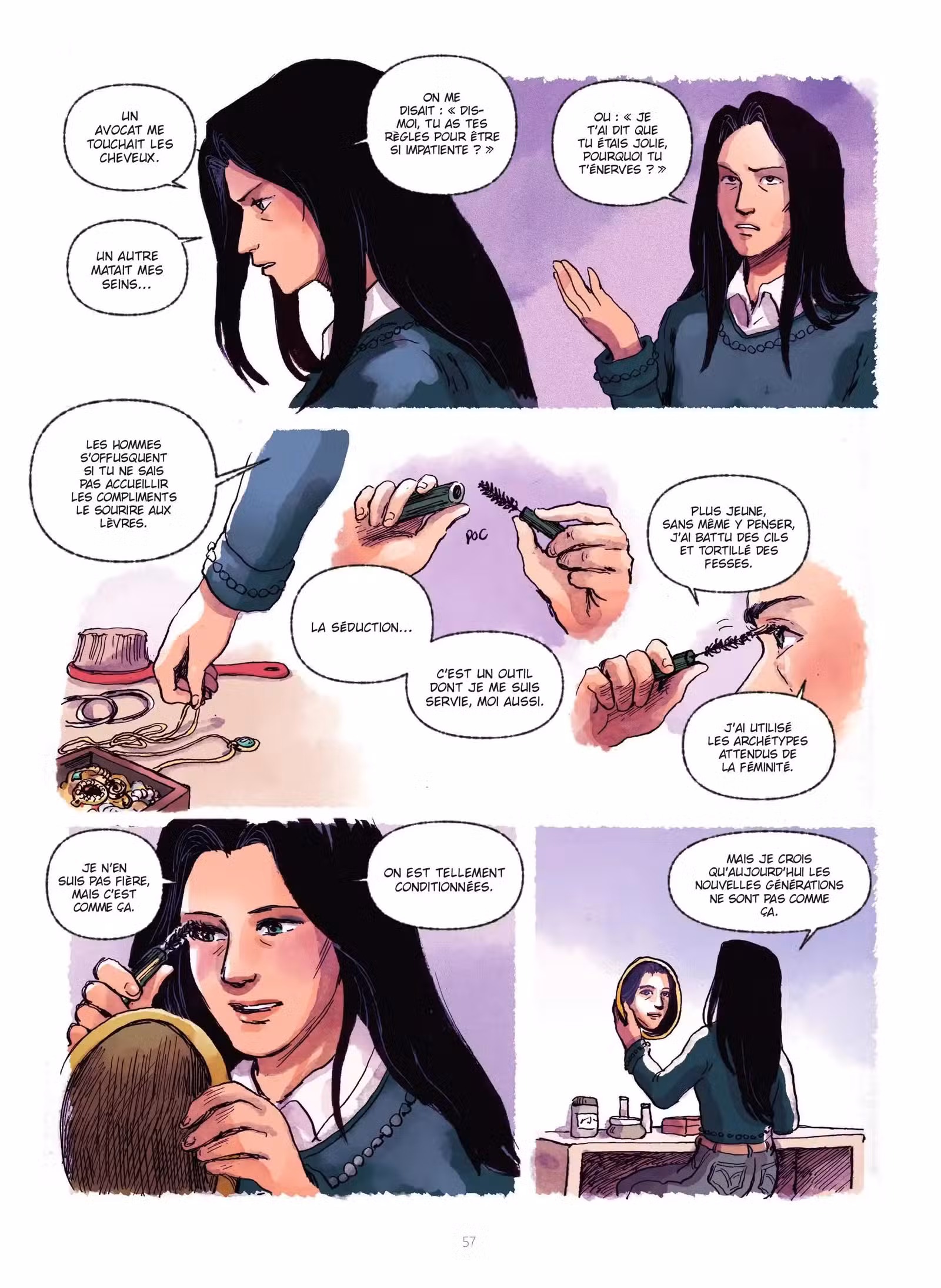 Les Femmes ne meurent pas par hasard Volume 1 page 55