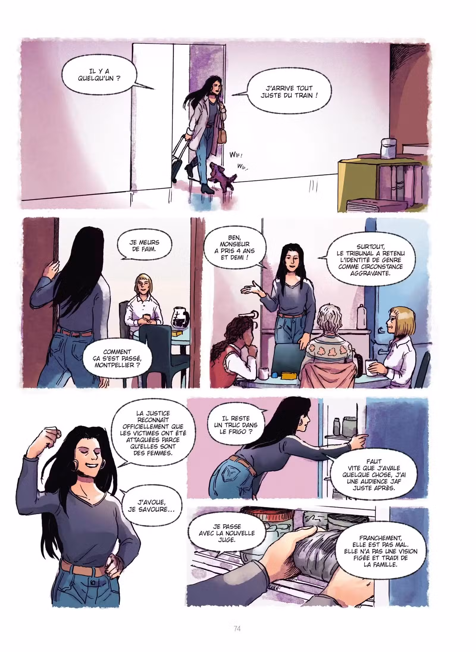 Les Femmes ne meurent pas par hasard Volume 1 page 72