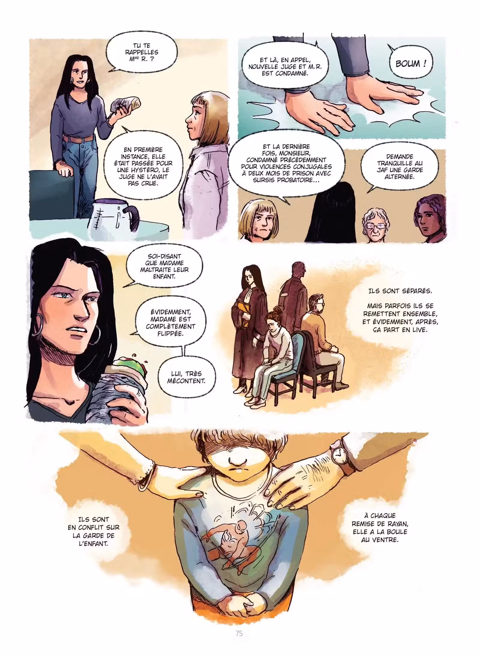 Les Femmes ne meurent pas par hasard Volume 1 page 73