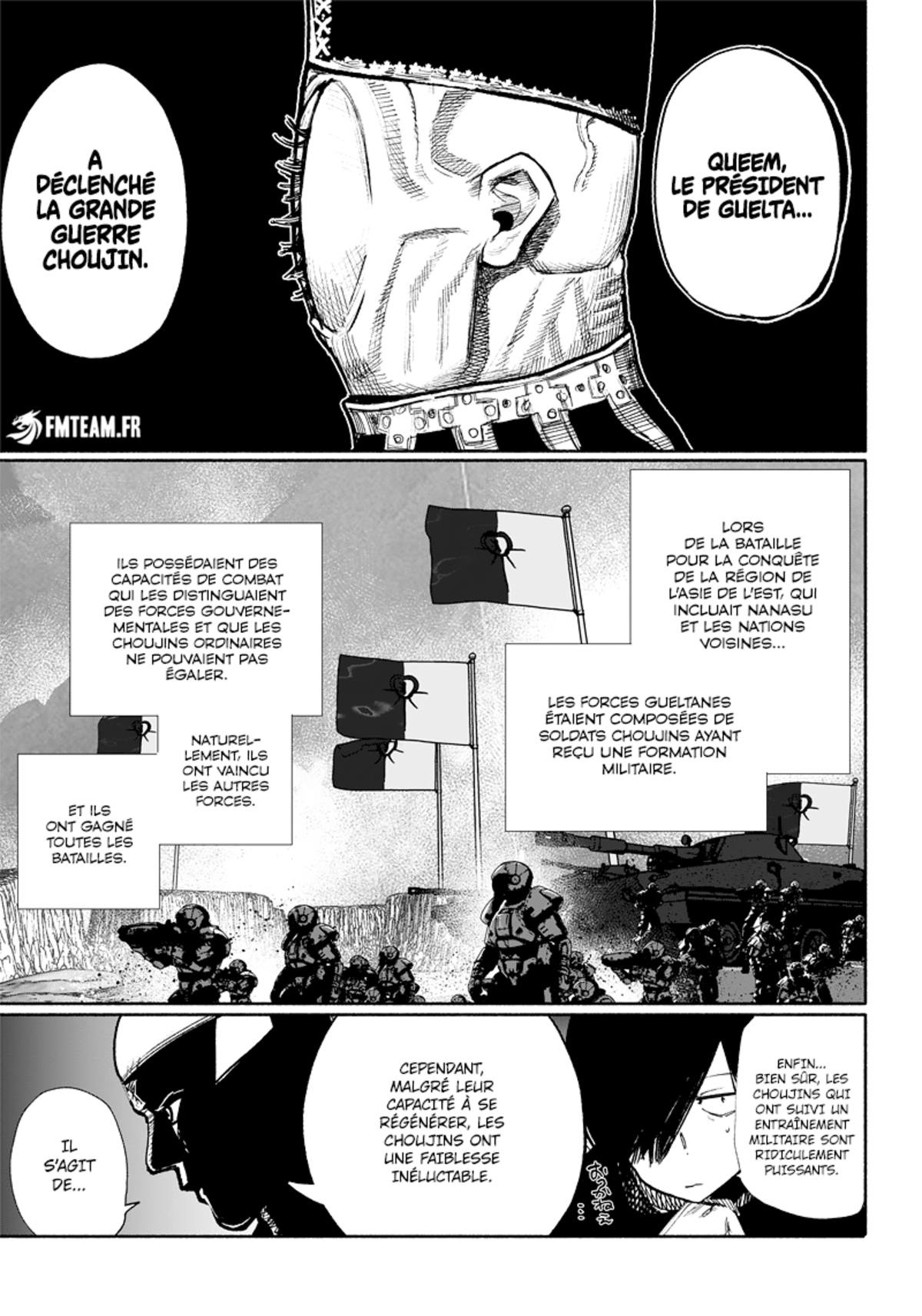 Choujin X Chapitre 38 page 35