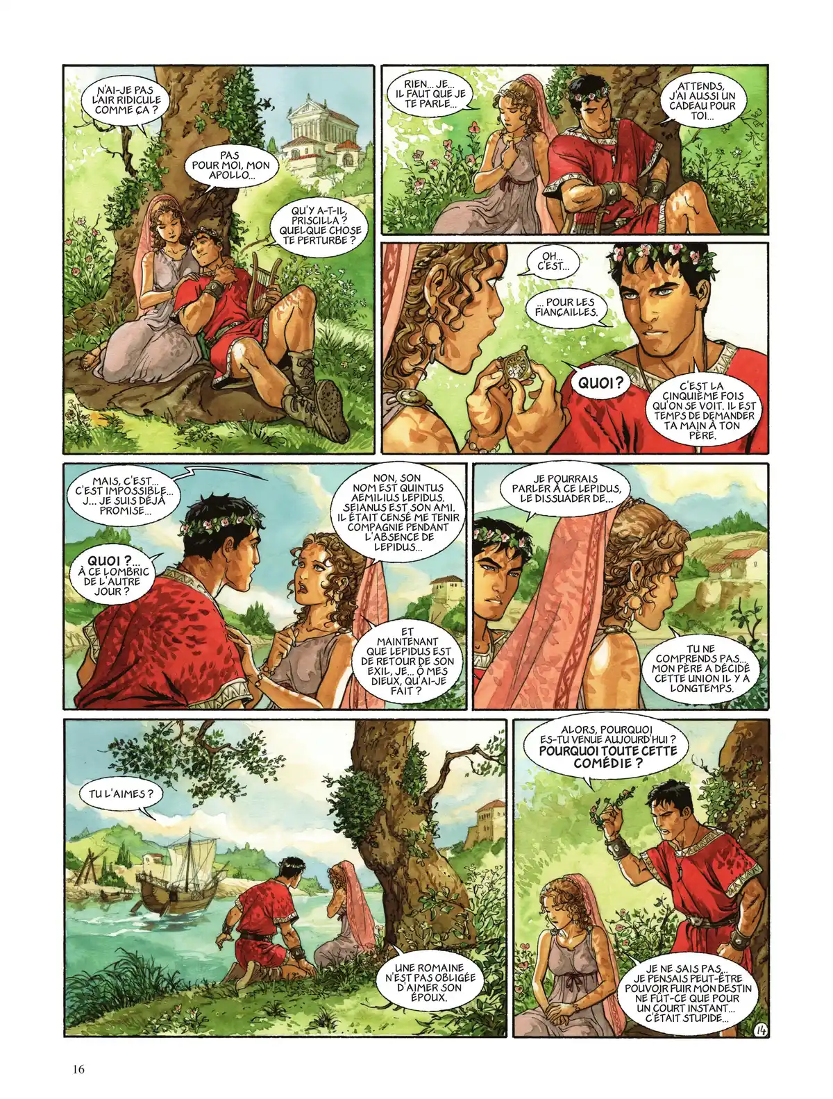 Les Aigles de Rome Volume 2 page 18