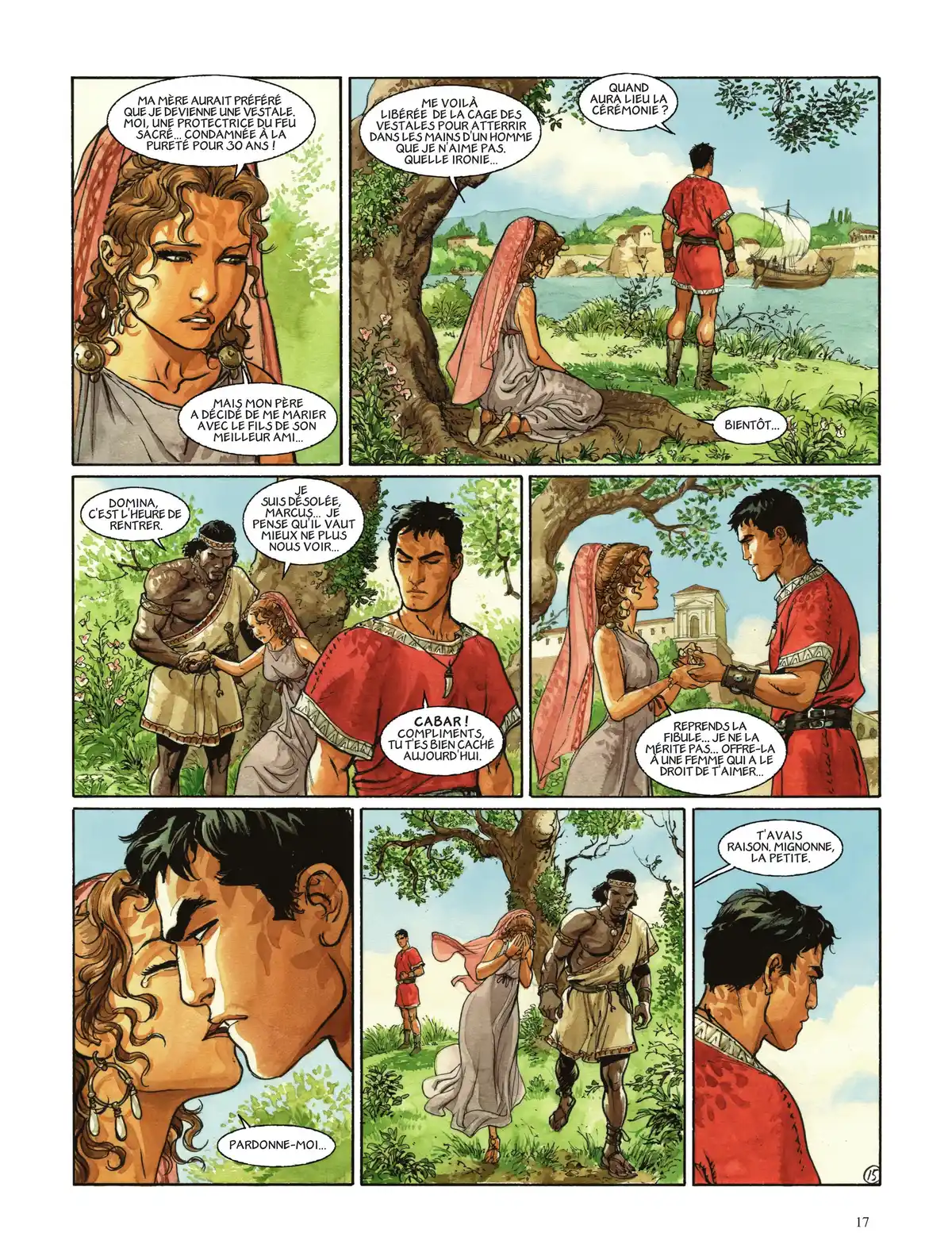 Les Aigles de Rome Volume 2 page 19