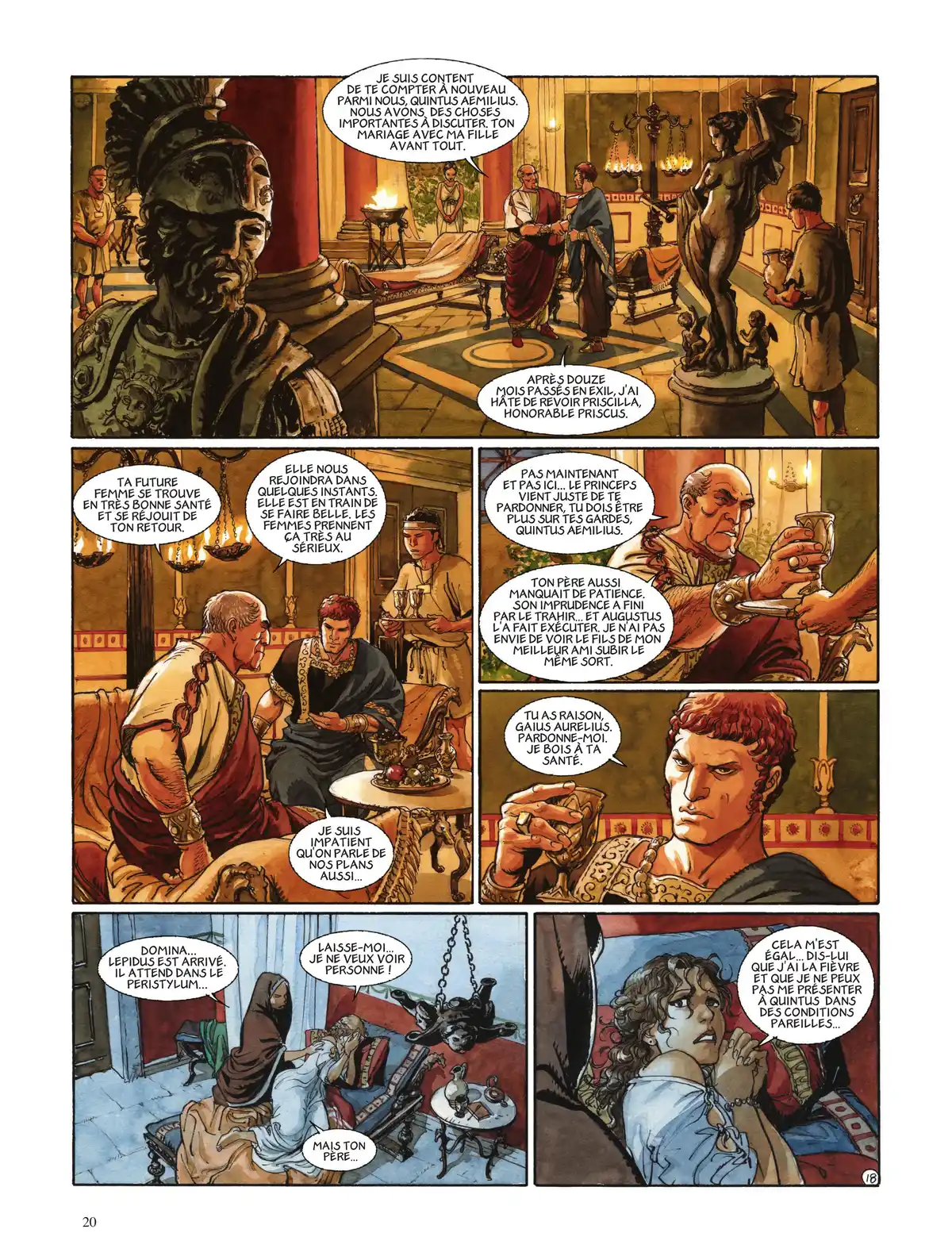 Les Aigles de Rome Volume 2 page 22