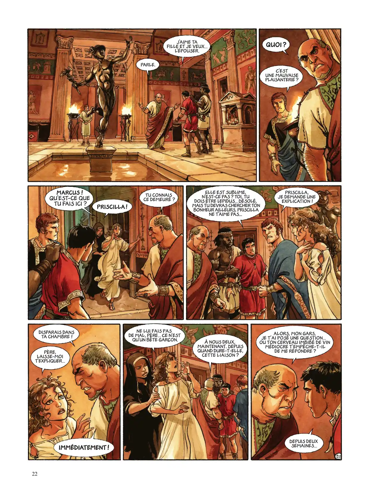 Les Aigles de Rome Volume 2 page 24