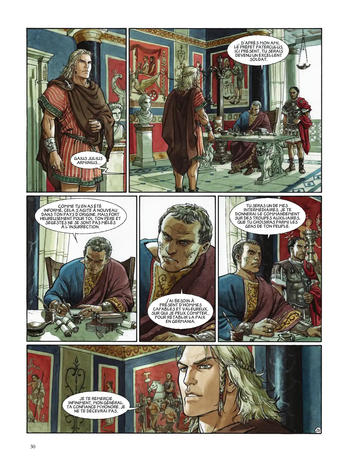 Les Aigles de Rome Volume 2 page 32