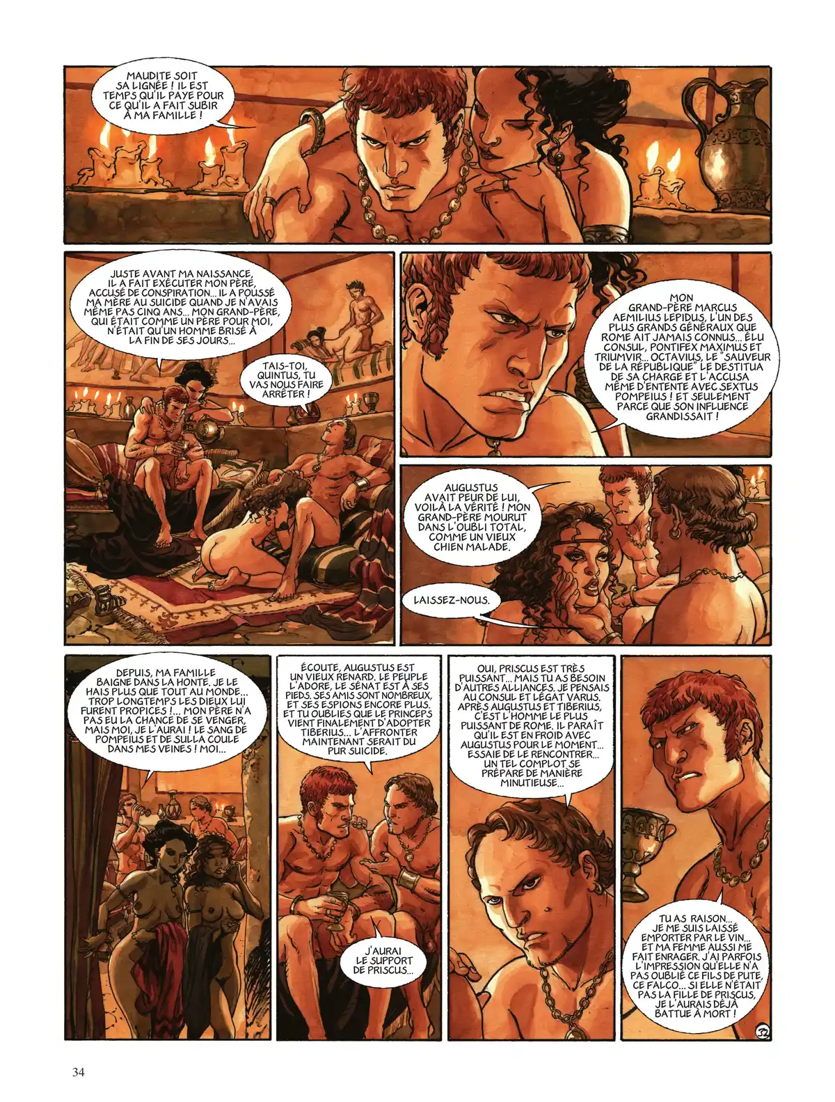 Les Aigles de Rome Volume 2 page 36