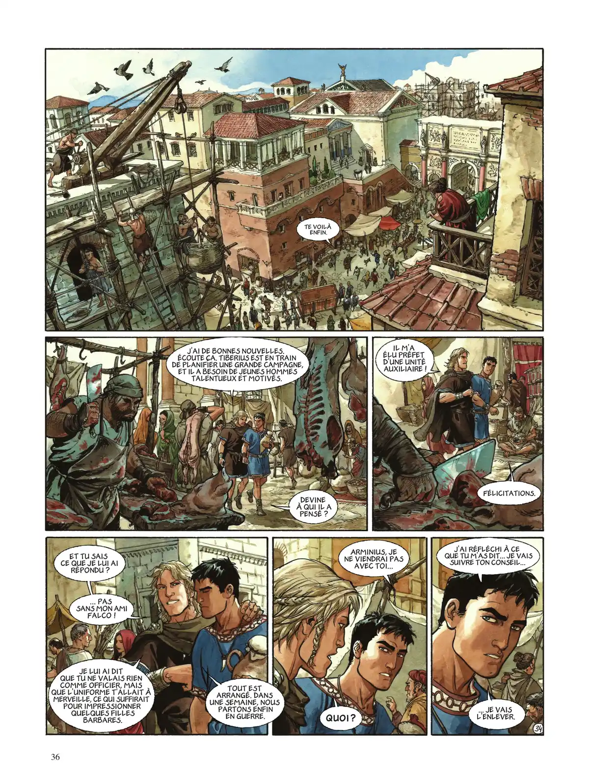 Les Aigles de Rome Volume 2 page 38