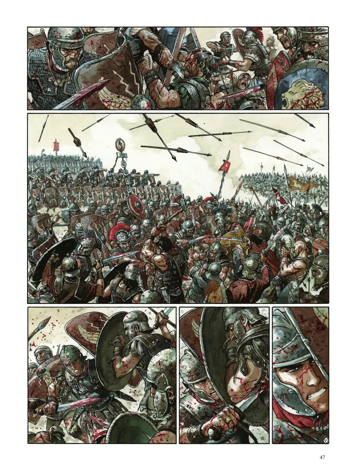 Les Aigles de Rome Volume 2 page 49