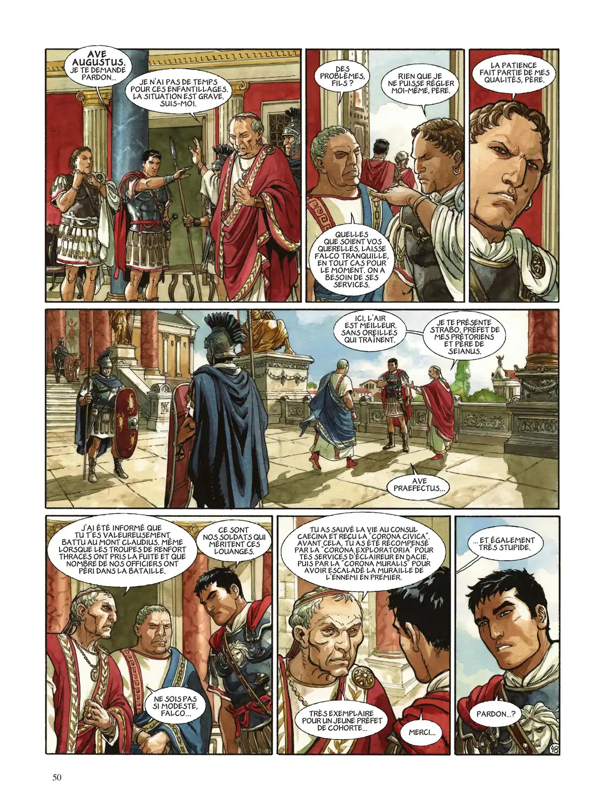 Les Aigles de Rome Volume 2 page 52