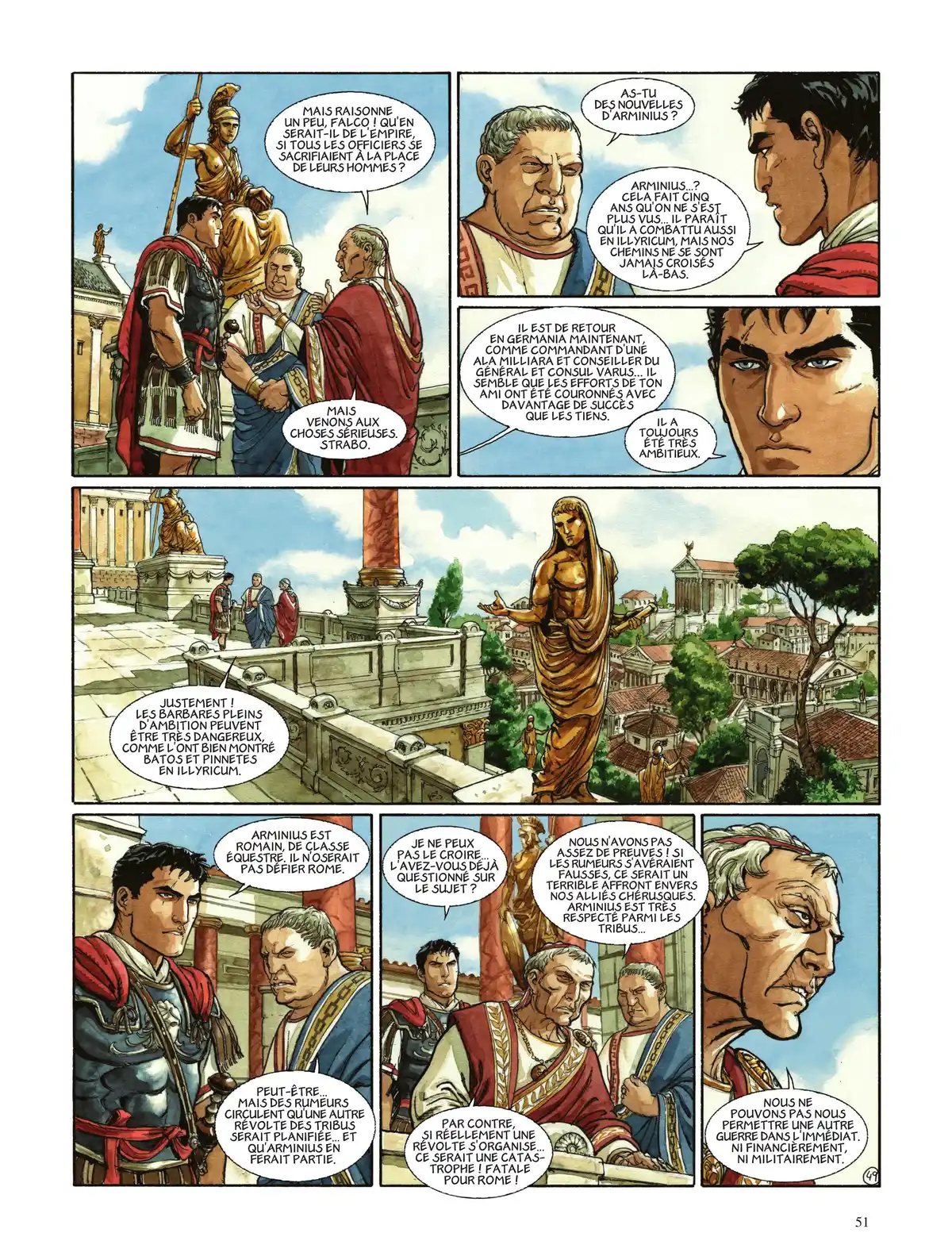 Les Aigles de Rome Volume 2 page 53