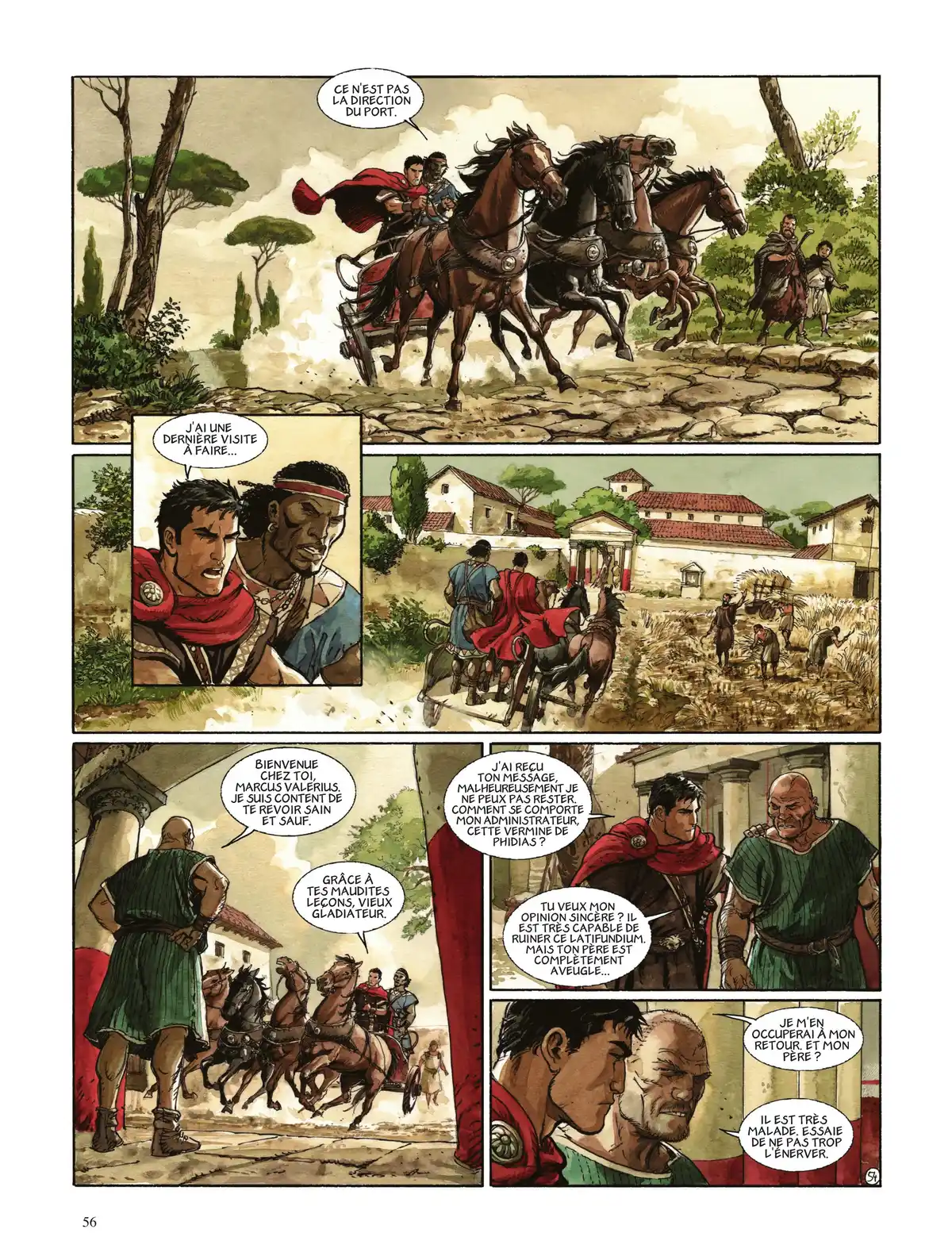 Les Aigles de Rome Volume 2 page 58