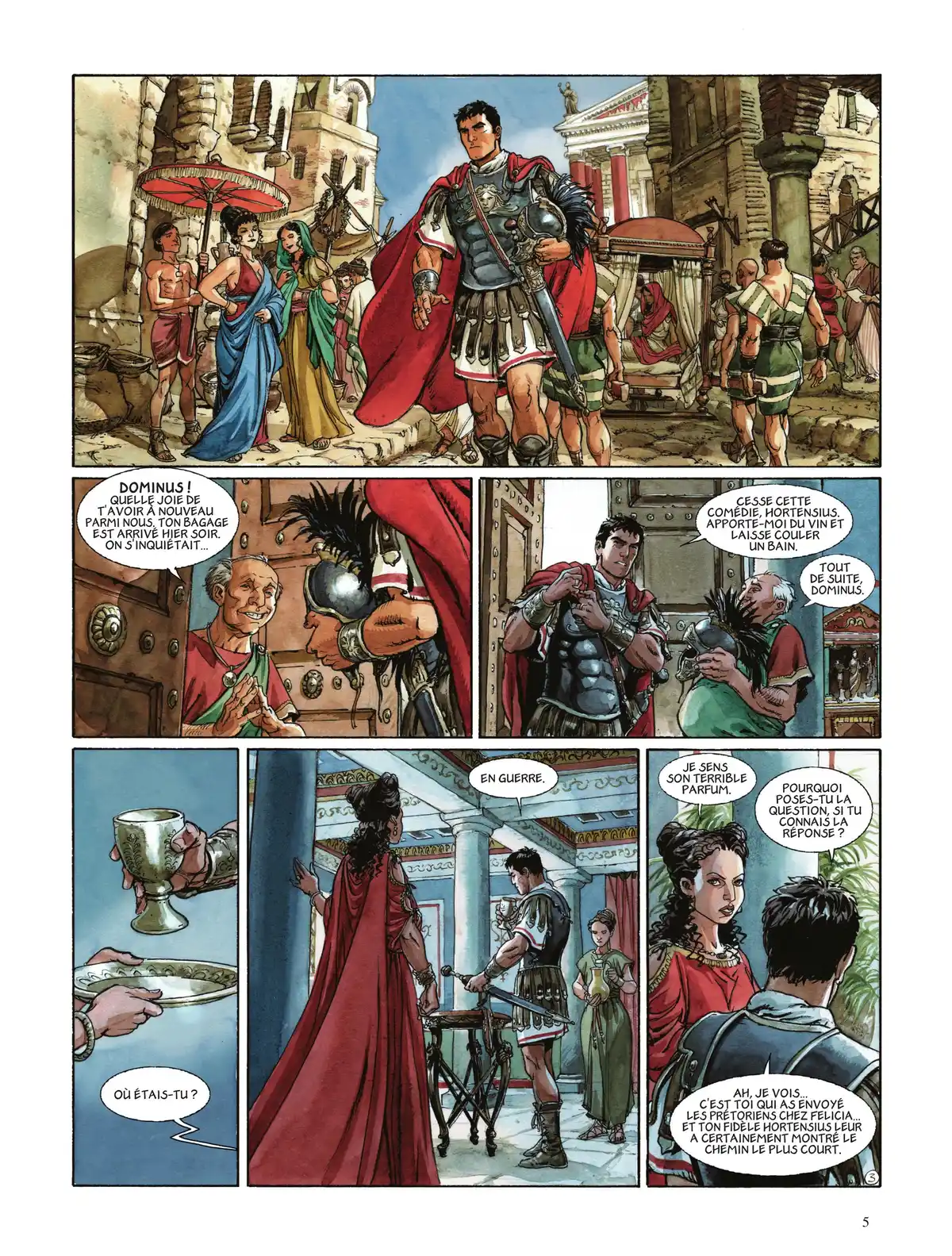 Les Aigles de Rome Volume 2 page 7