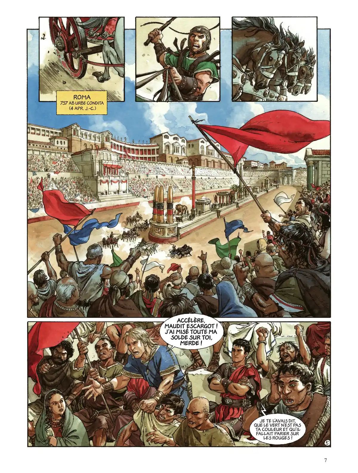 Les Aigles de Rome Volume 2 page 9