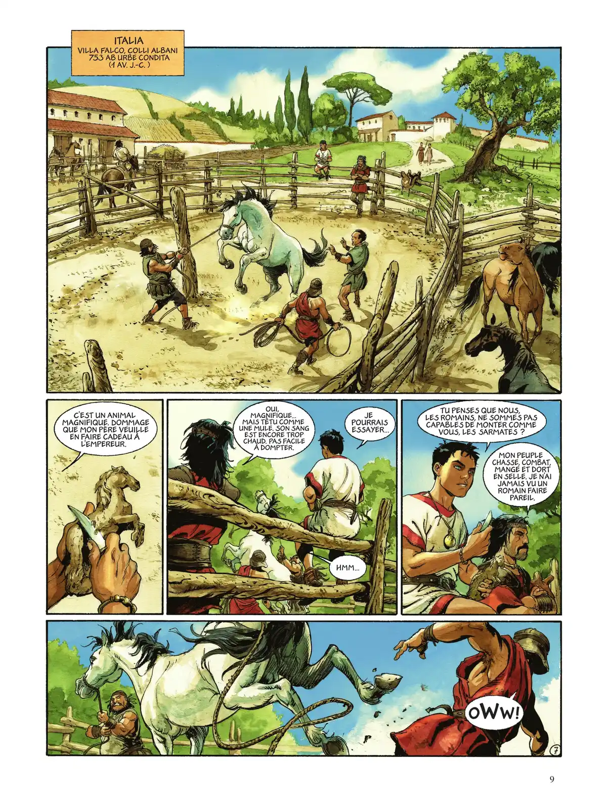 Les Aigles de Rome Volume 1 page 11