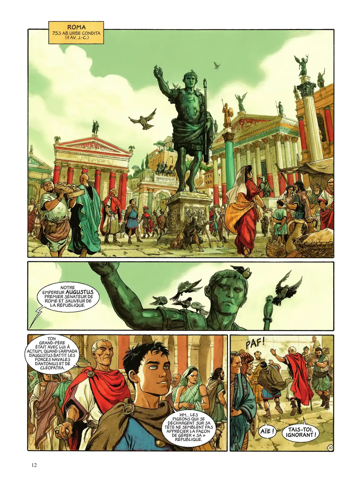 Les Aigles de Rome Volume 1 page 14