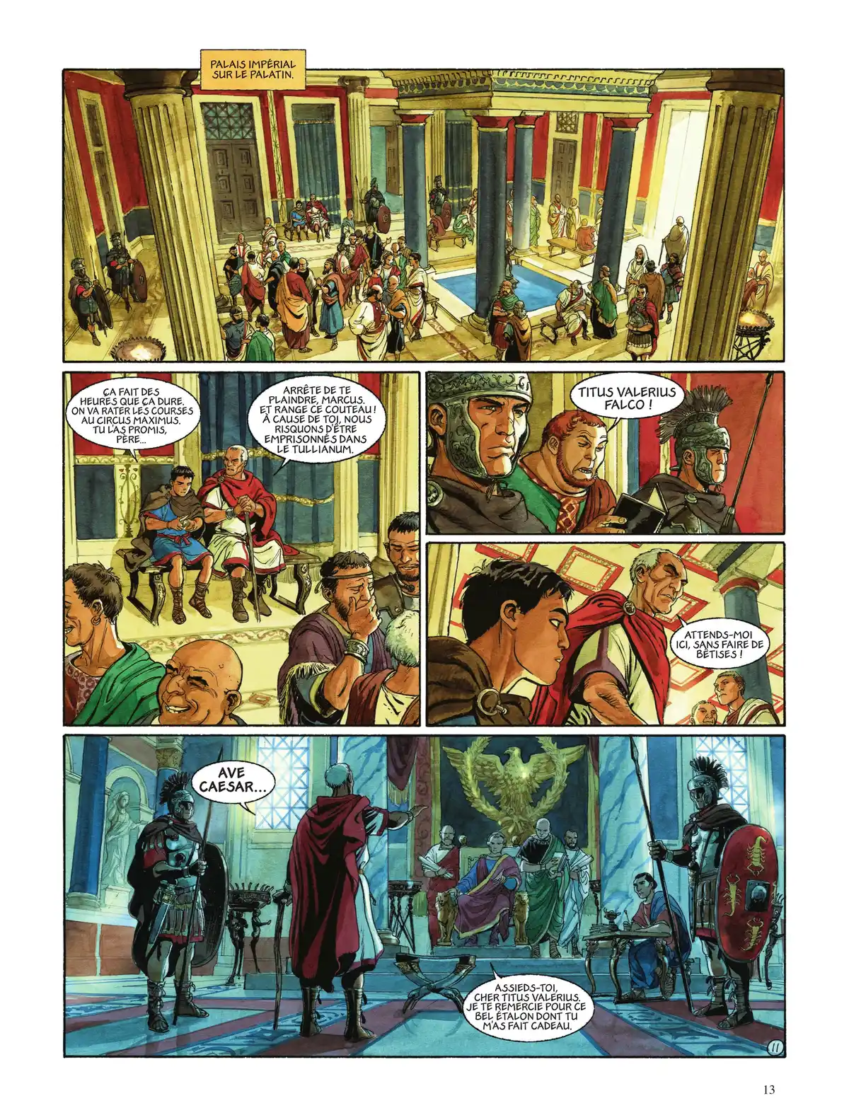 Les Aigles de Rome Volume 1 page 15