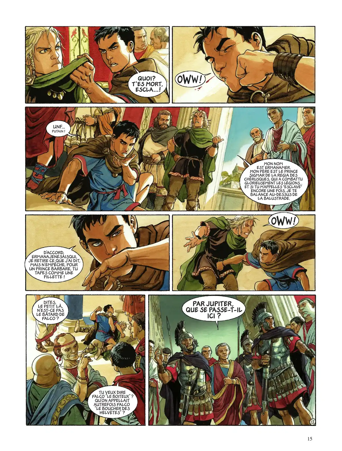 Les Aigles de Rome Volume 1 page 17