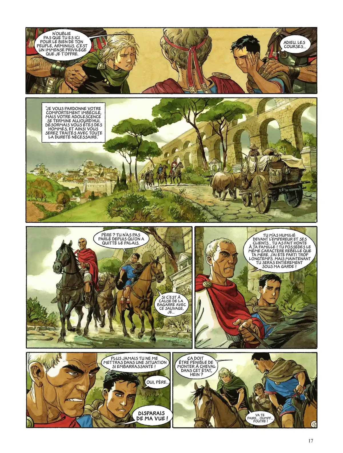 Les Aigles de Rome Volume 1 page 19