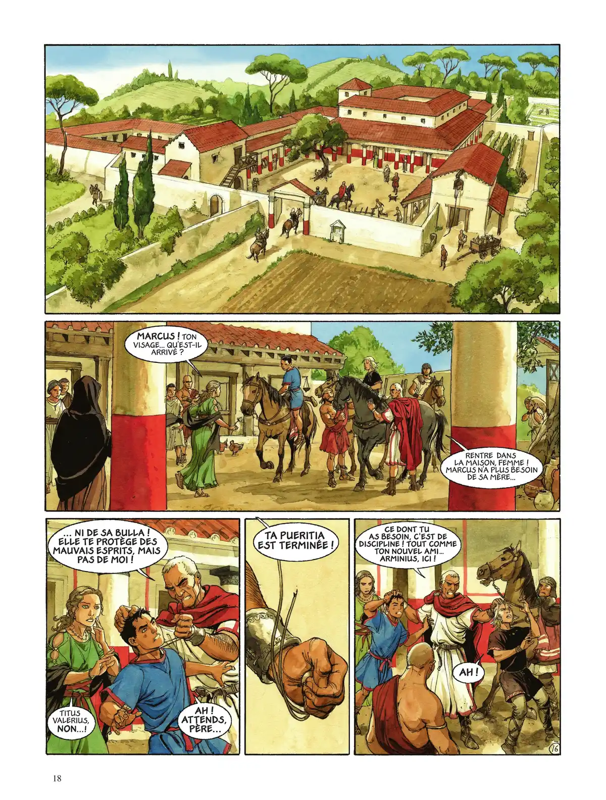 Les Aigles de Rome Volume 1 page 20