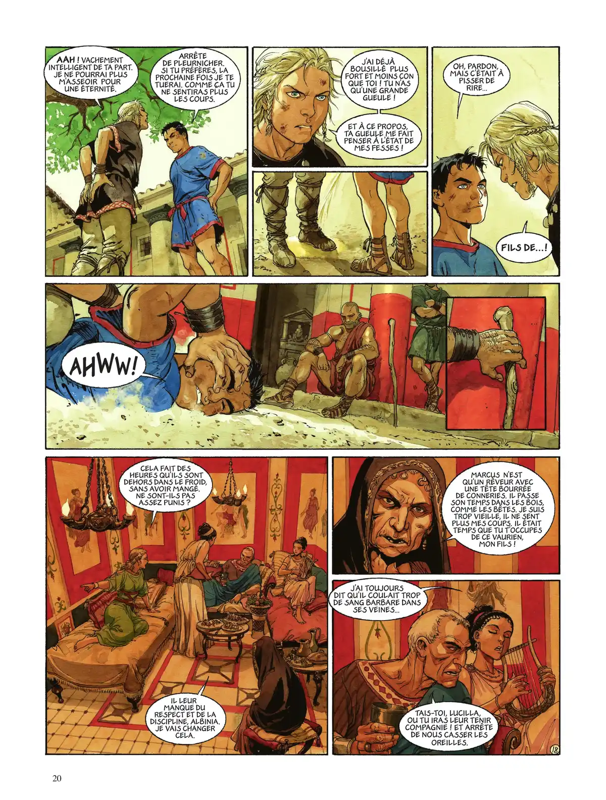 Les Aigles de Rome Volume 1 page 22