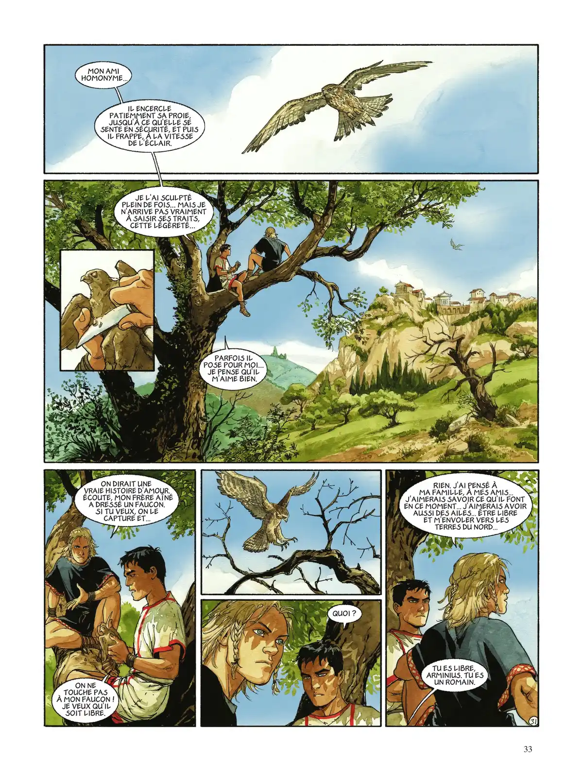 Les Aigles de Rome Volume 1 page 35