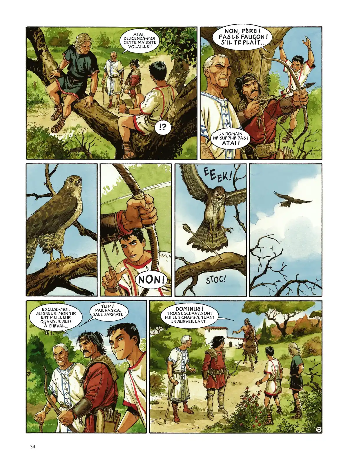 Les Aigles de Rome Volume 1 page 36