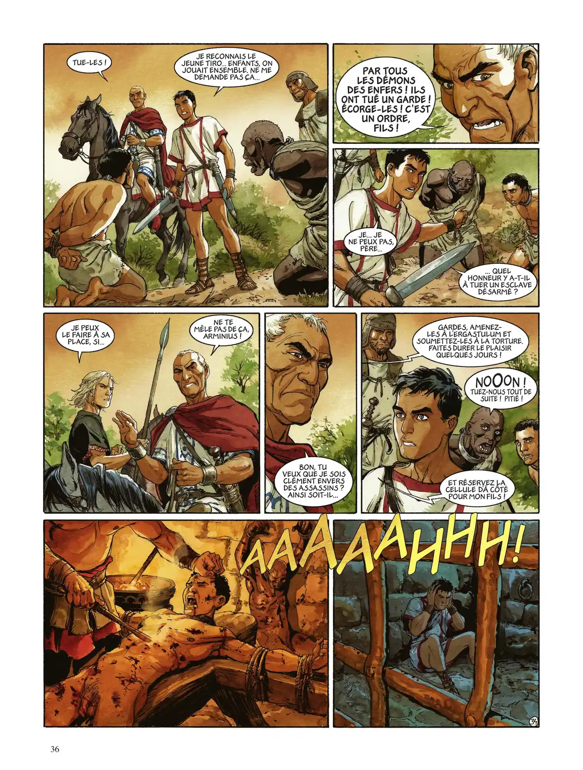 Les Aigles de Rome Volume 1 page 38