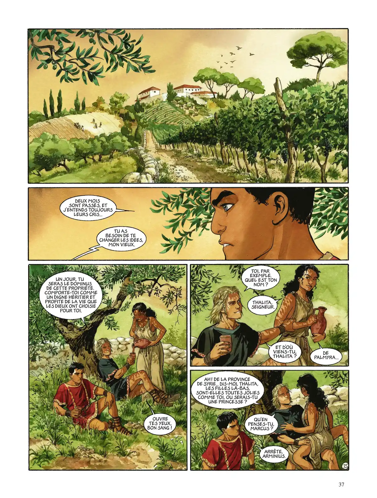 Les Aigles de Rome Volume 1 page 39