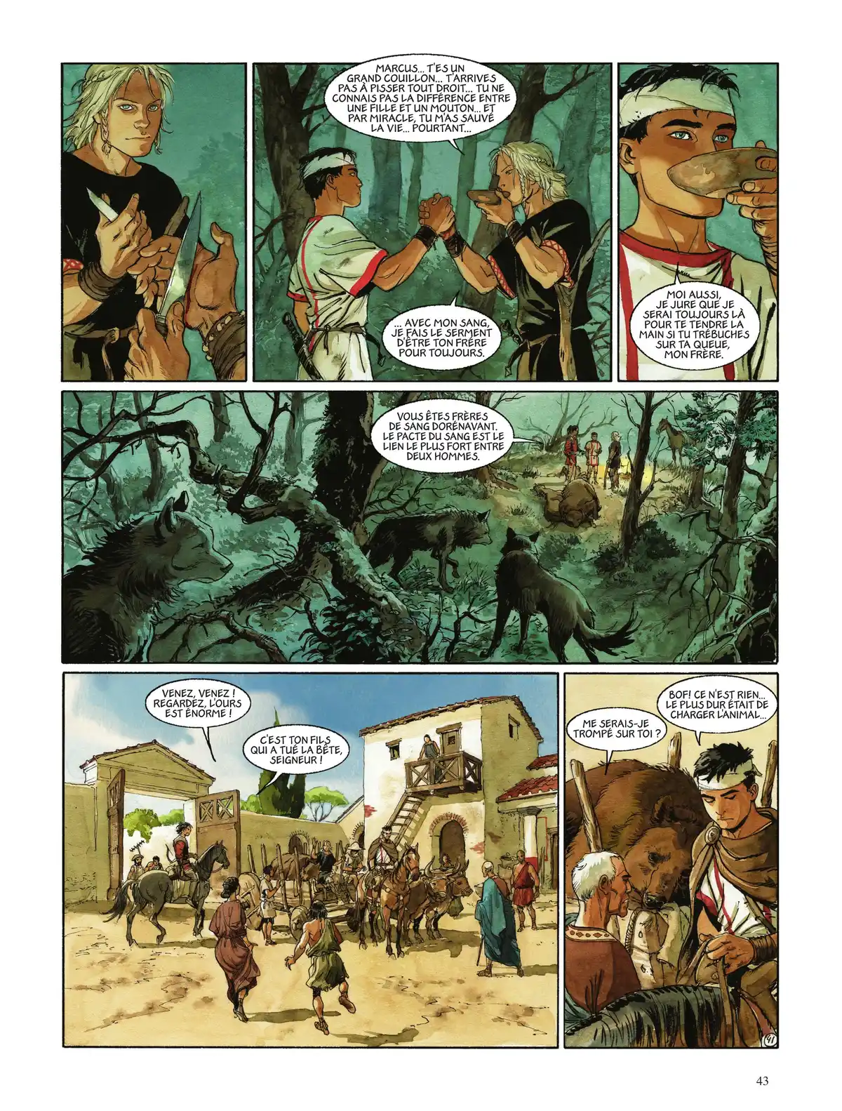 Les Aigles de Rome Volume 1 page 45