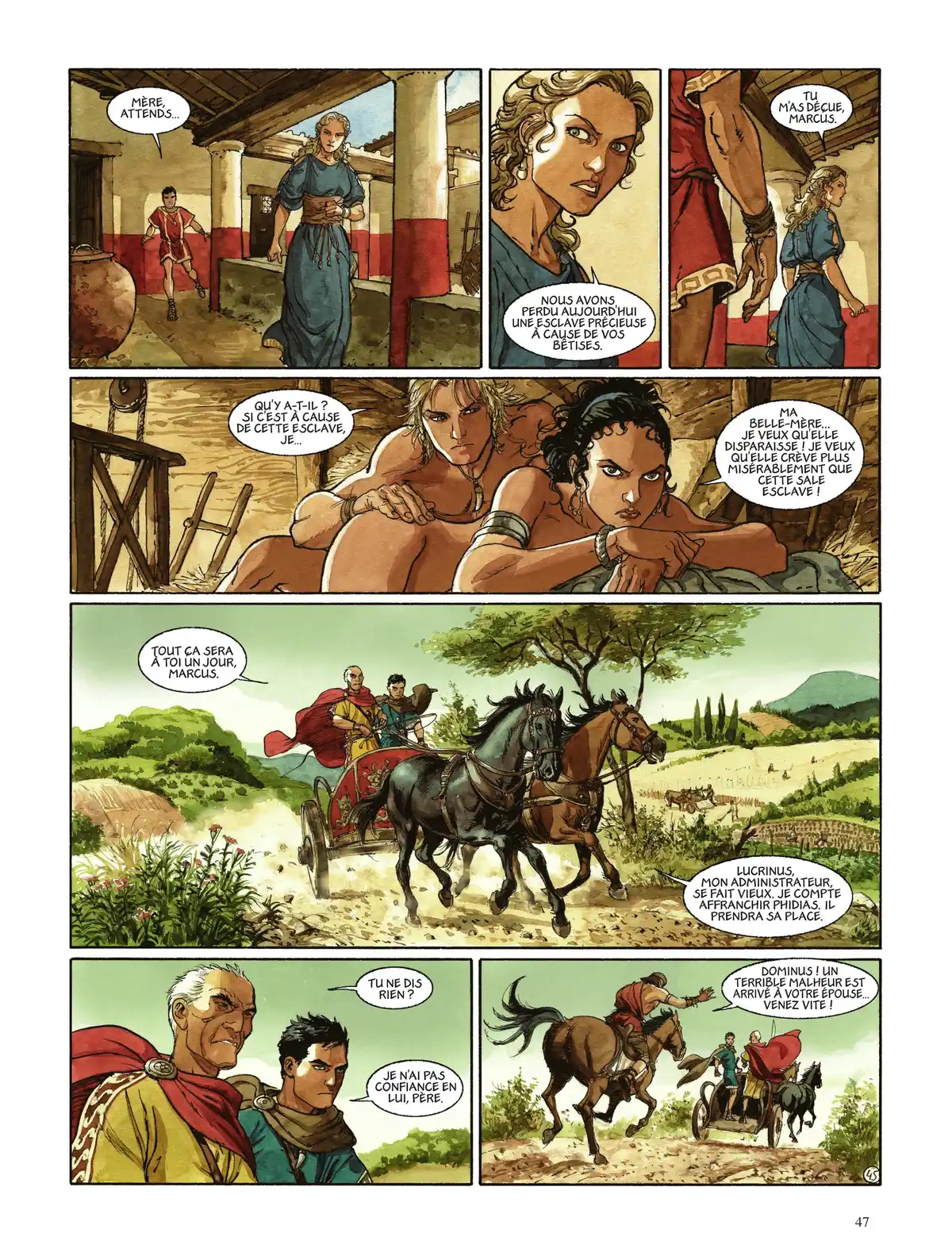 Les Aigles de Rome Volume 1 page 49