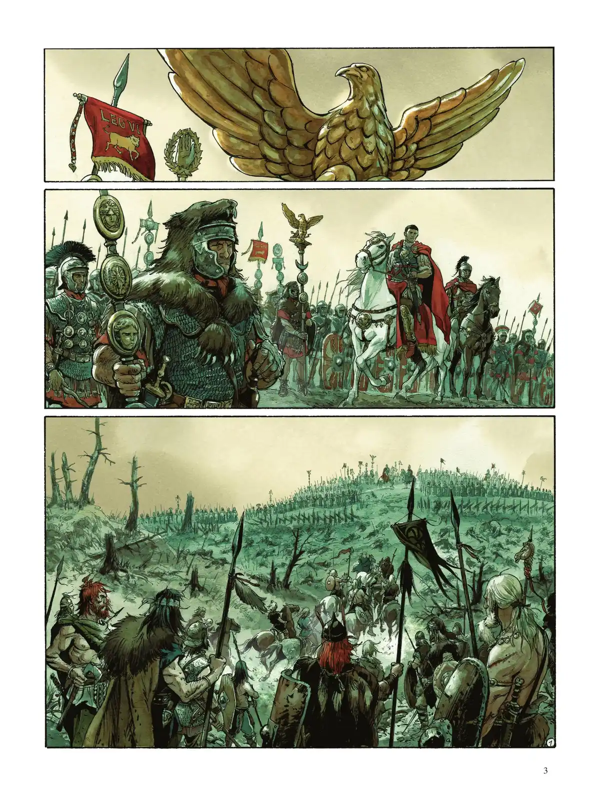 Les Aigles de Rome Volume 1 page 5