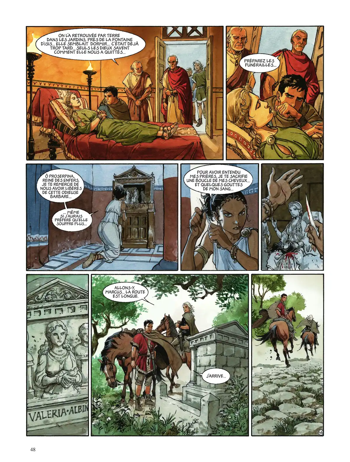 Les Aigles de Rome Volume 1 page 50