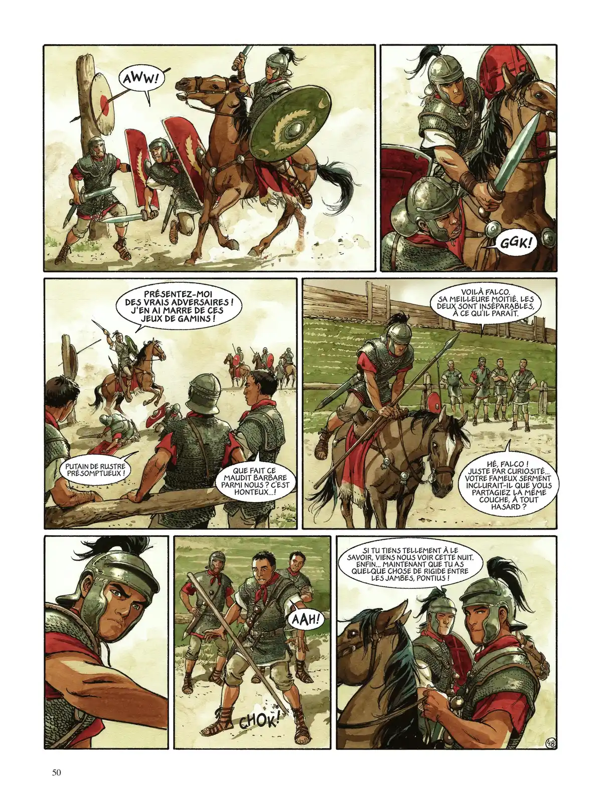 Les Aigles de Rome Volume 1 page 52