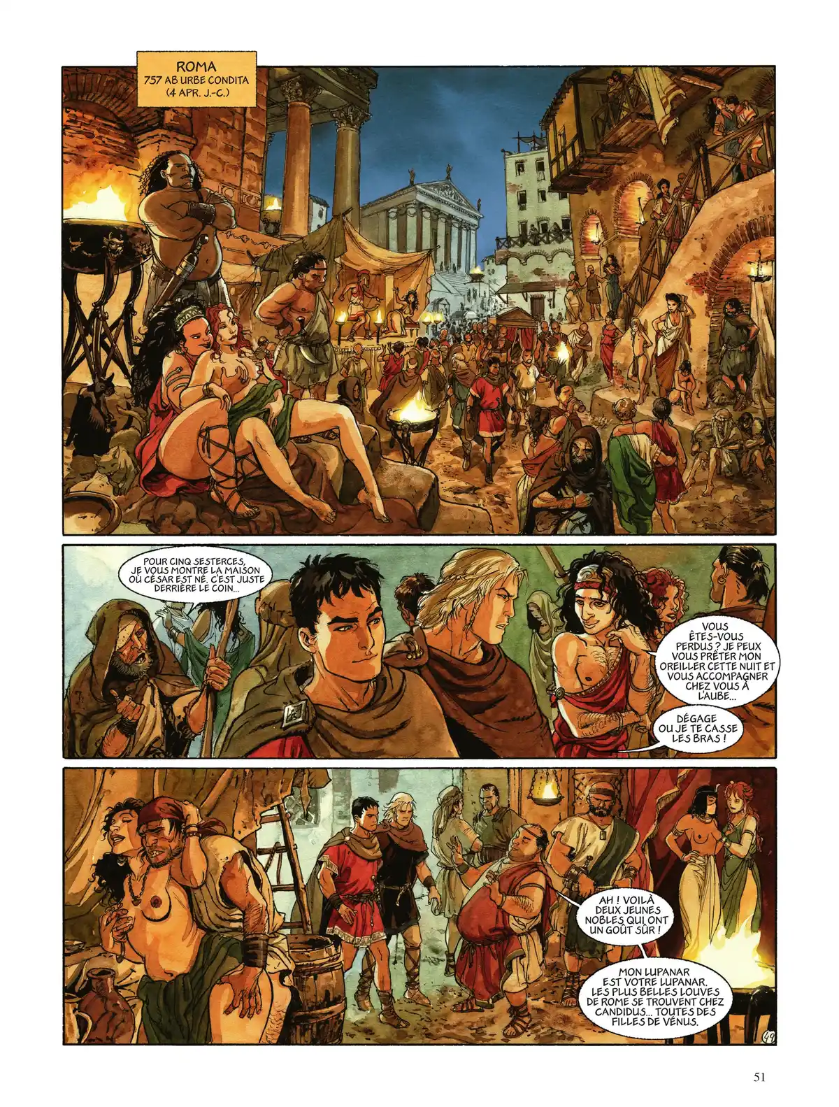 Les Aigles de Rome Volume 1 page 53